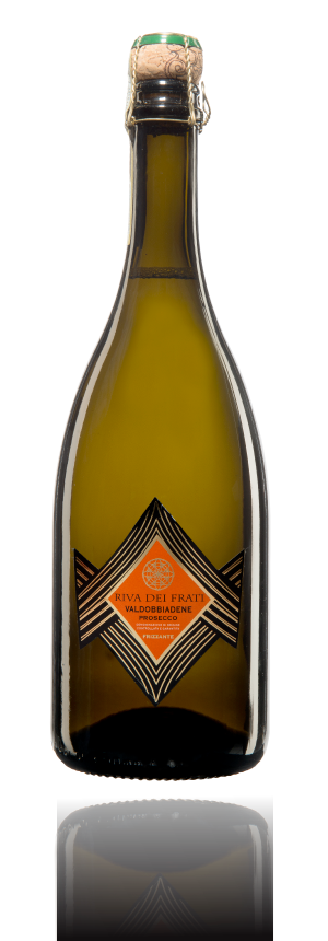 Bottiglia di Valdobbiadene Prosecco Frizzante DOCG